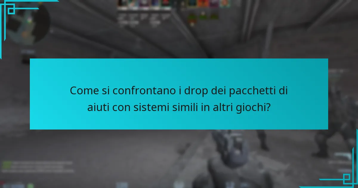 Quali strategie possono utilizzare i giocatori per massimizzare le opportunità di drop dei pacchetti di aiuti?