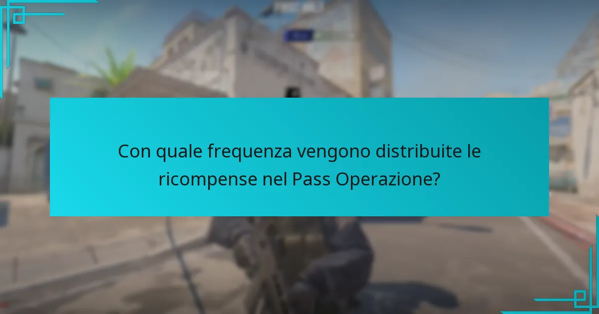 Quali tipi di ricompense possono guadagnare i giocatori dal Pass Operazione?