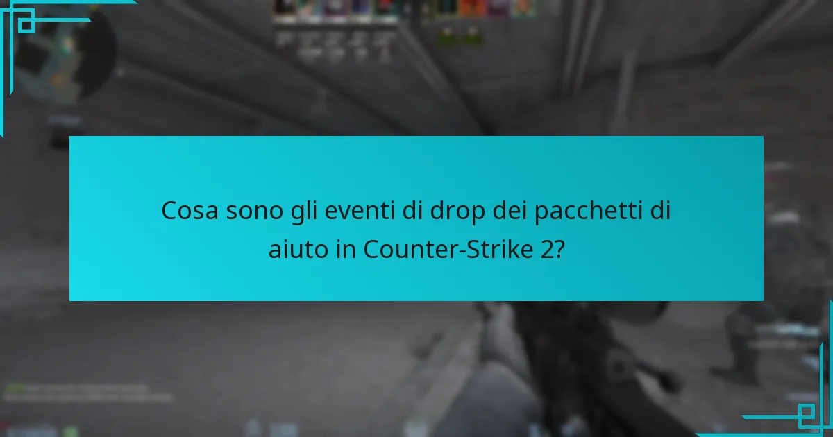 Quali oggetti sono inclusi nei pacchetti di aiuto?